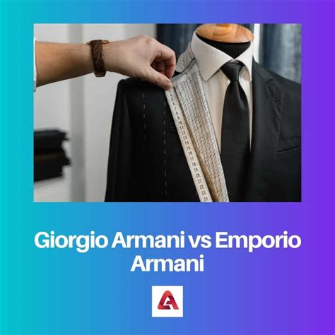 armani vs emporio armani